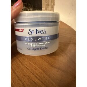 St. Ives Renewing Collagen Elastin In-Shower‎ Exfoliating Body Polish HTF